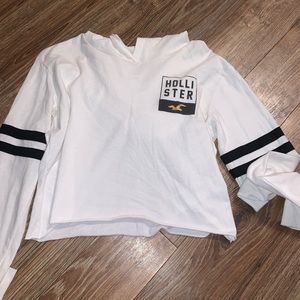 Hollister cropped hoodie
